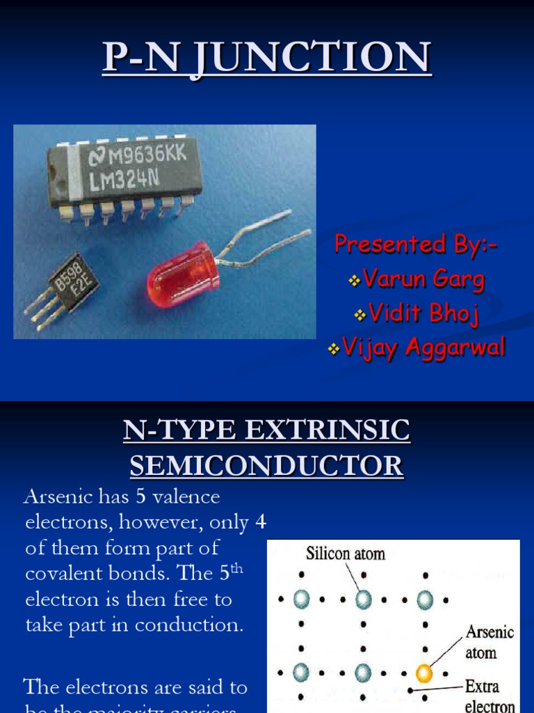 P-N Junction Diode | PDF | P–N Junction | Solid State Chemistry