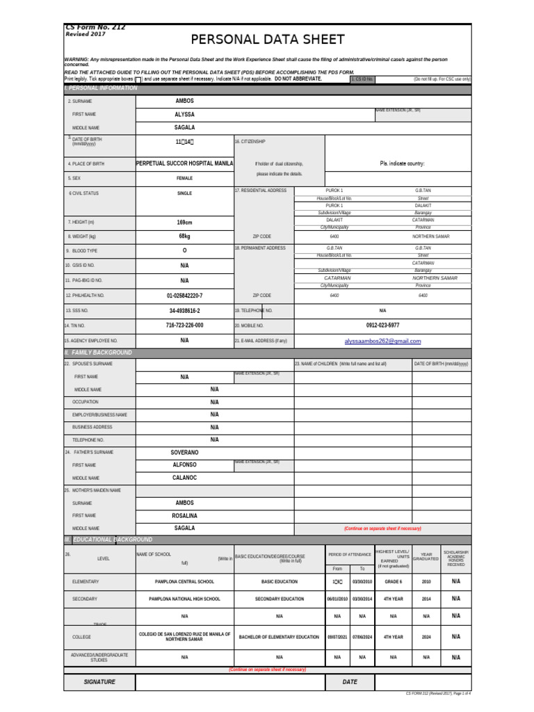 PDS Form 2025: Free Download & Guide | PDF