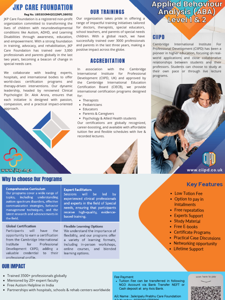 International ABA Certification Programs | PDF | Psychological Concepts ...