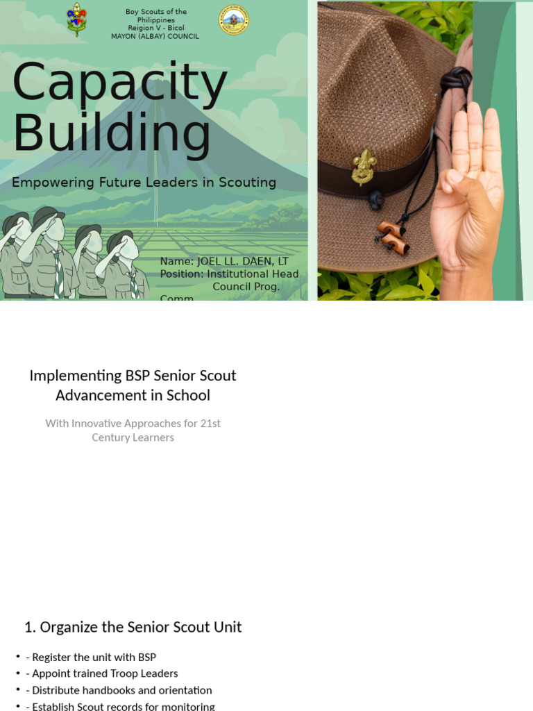 BSP Senior Scout Advancement Guide | PDF