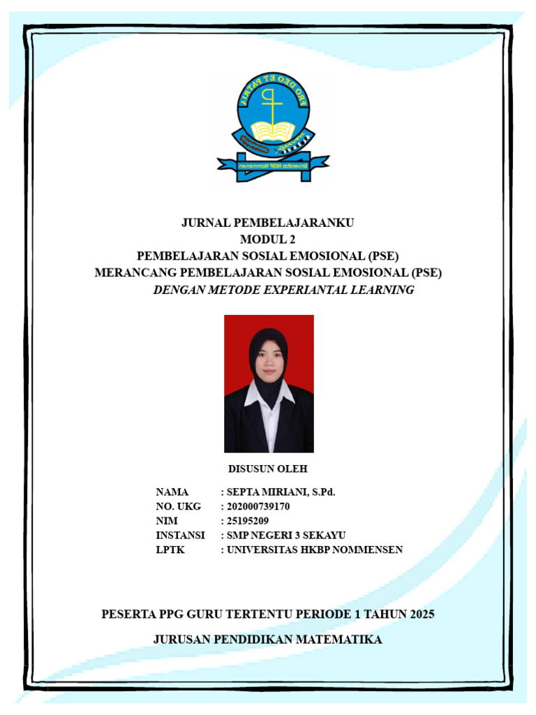 Rancang Pembelajaran PSE Metode Experiential | PDF