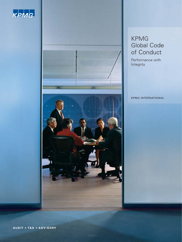 KPMG Global Code of Conduct Overview | PDF | Integrity | Privacy