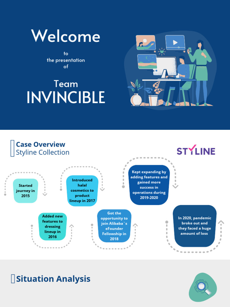 Case Overview of Styline Collection by Team INVINCIBLE | PDF ...