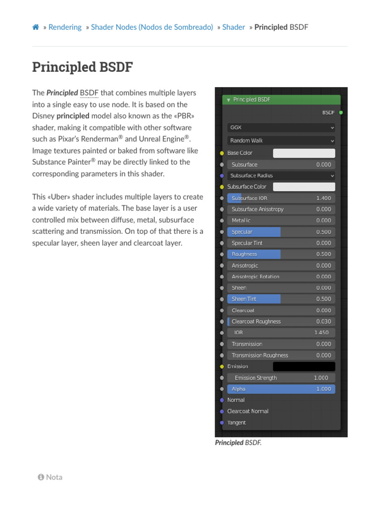 Understanding Principled BSDF in Blender | PDF | Blender (Software ...
