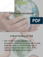 CSR Trends Worldwide