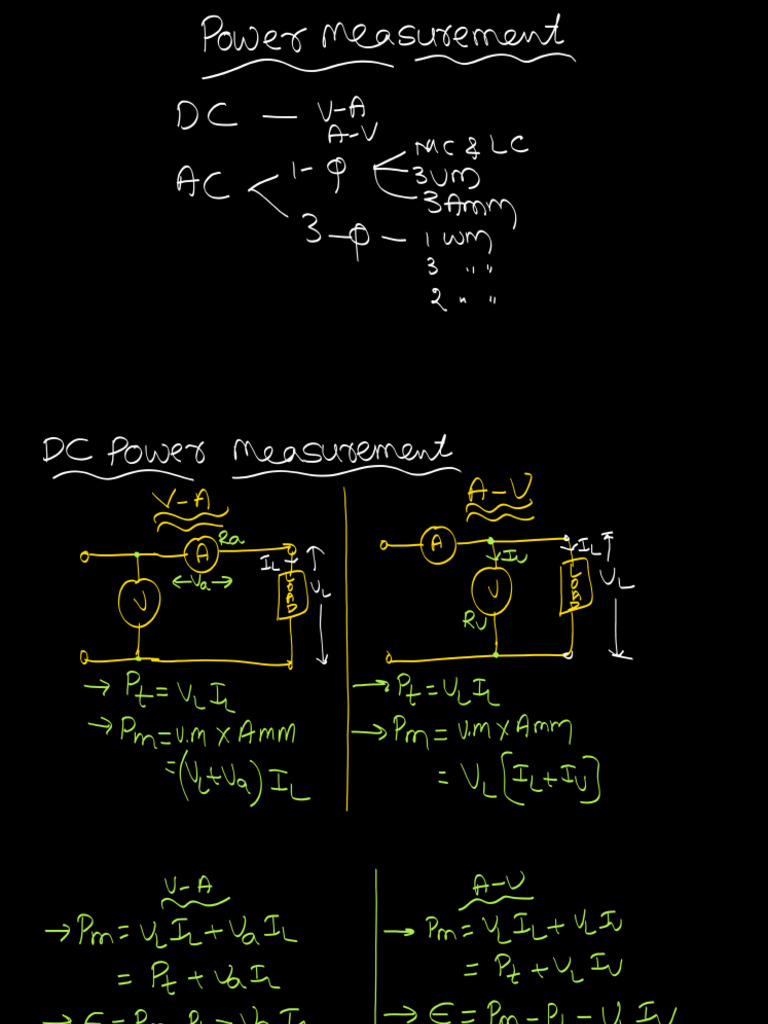 6 Instruments, Power Measurements | PDF