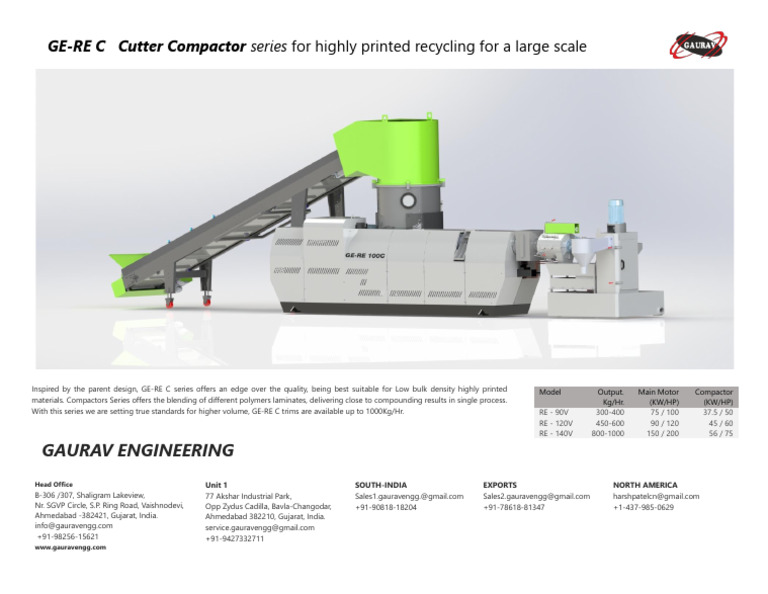Cutter Compactor | PDF