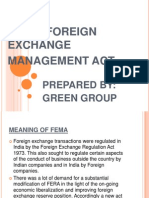 Fema (Foreign Exchange Management Act