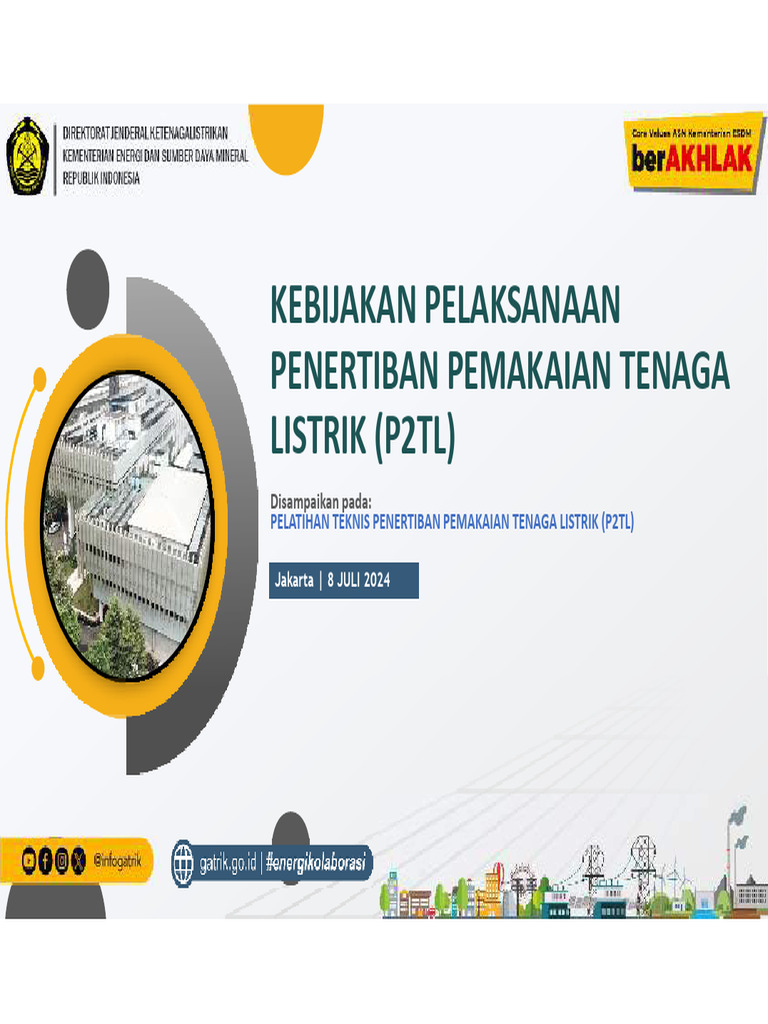 Kebijakan P2TL untuk Penertiban Listrik | PDF