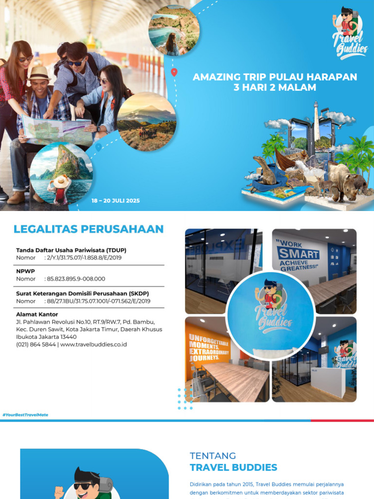 Paket Private Trip Pulau Harapan 3D2N | PDF