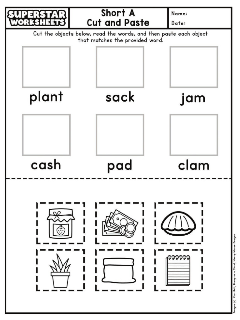 Words With Short A | PDF
