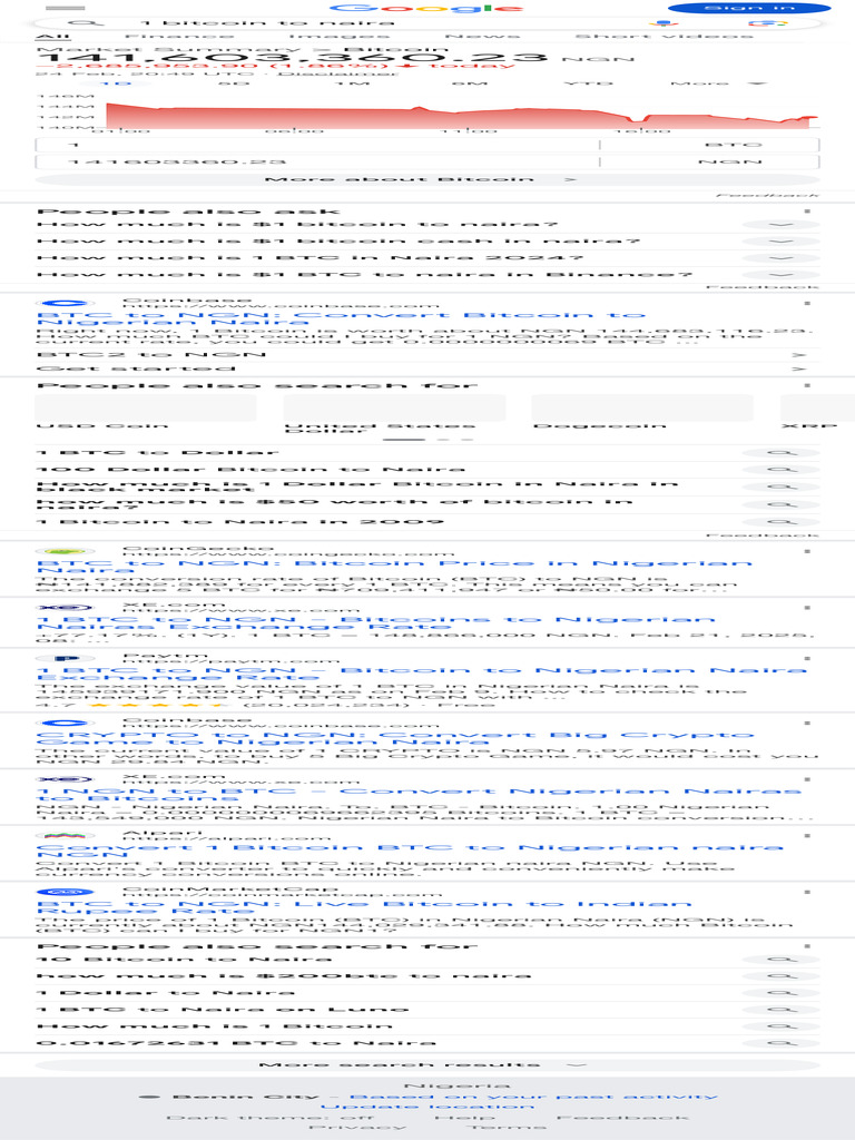 1 Bitcoin To Naira - Google Search | PDF | Bitcoin | Payments