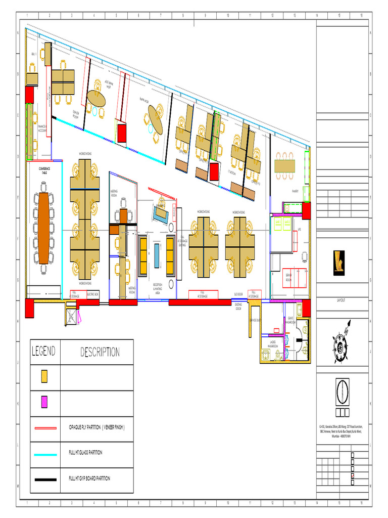 Bank Pasargad Floor Plan Layout | PDF