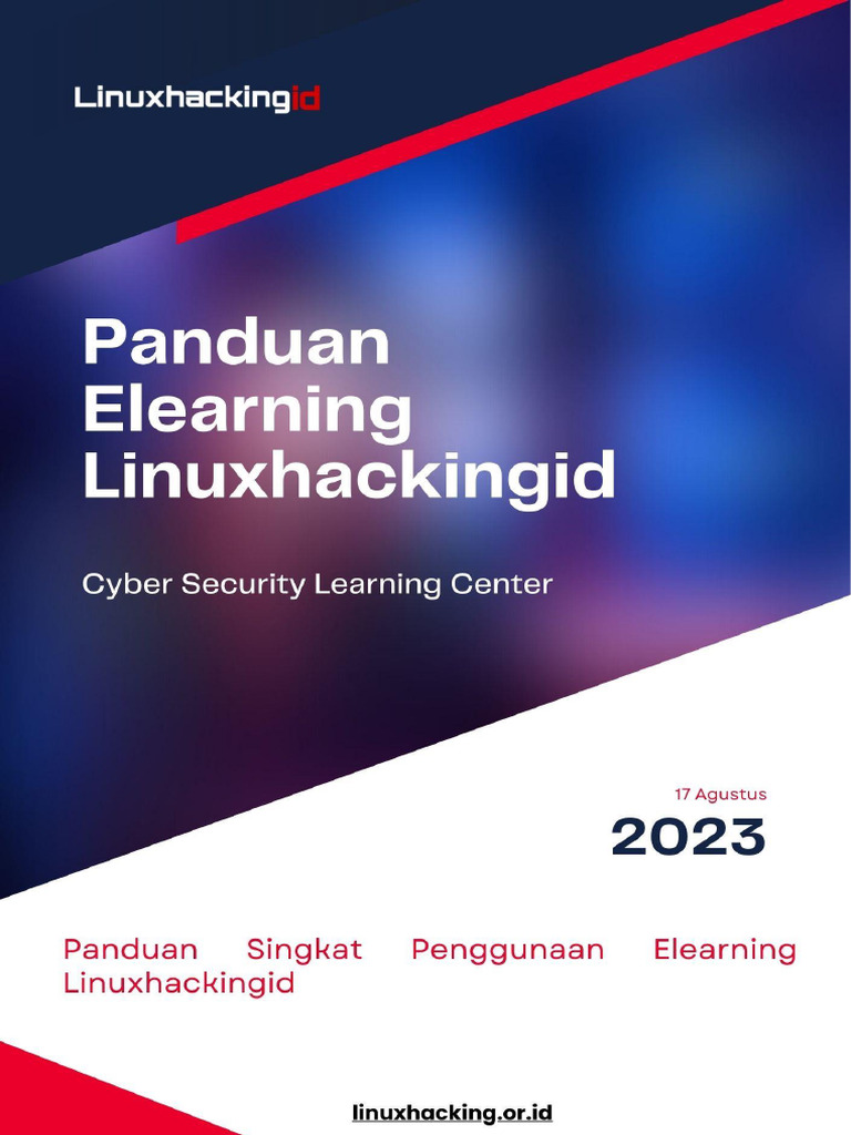 Panduan Akses Elearning Linuxhackingid | PDF