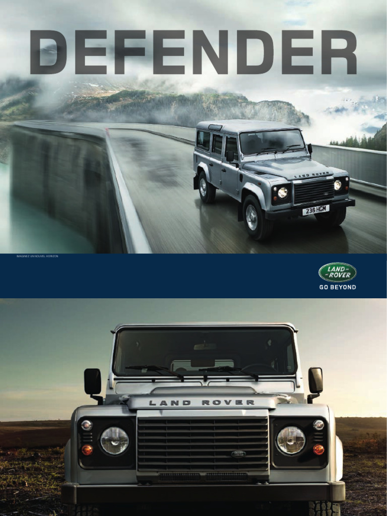 Caractéristiques du Land Rover Defender | PDF | Véhicule motorisé ...