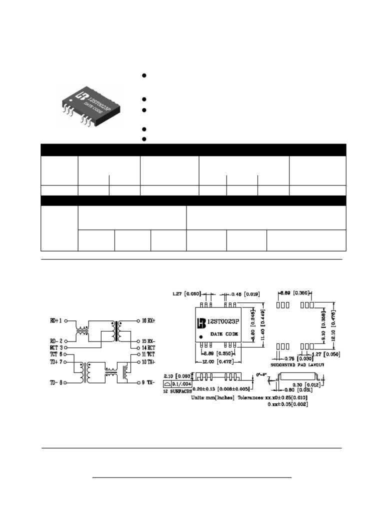 12ST0023P-Rev A4-02 06 06 | PDF