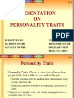 5c93personality Traits