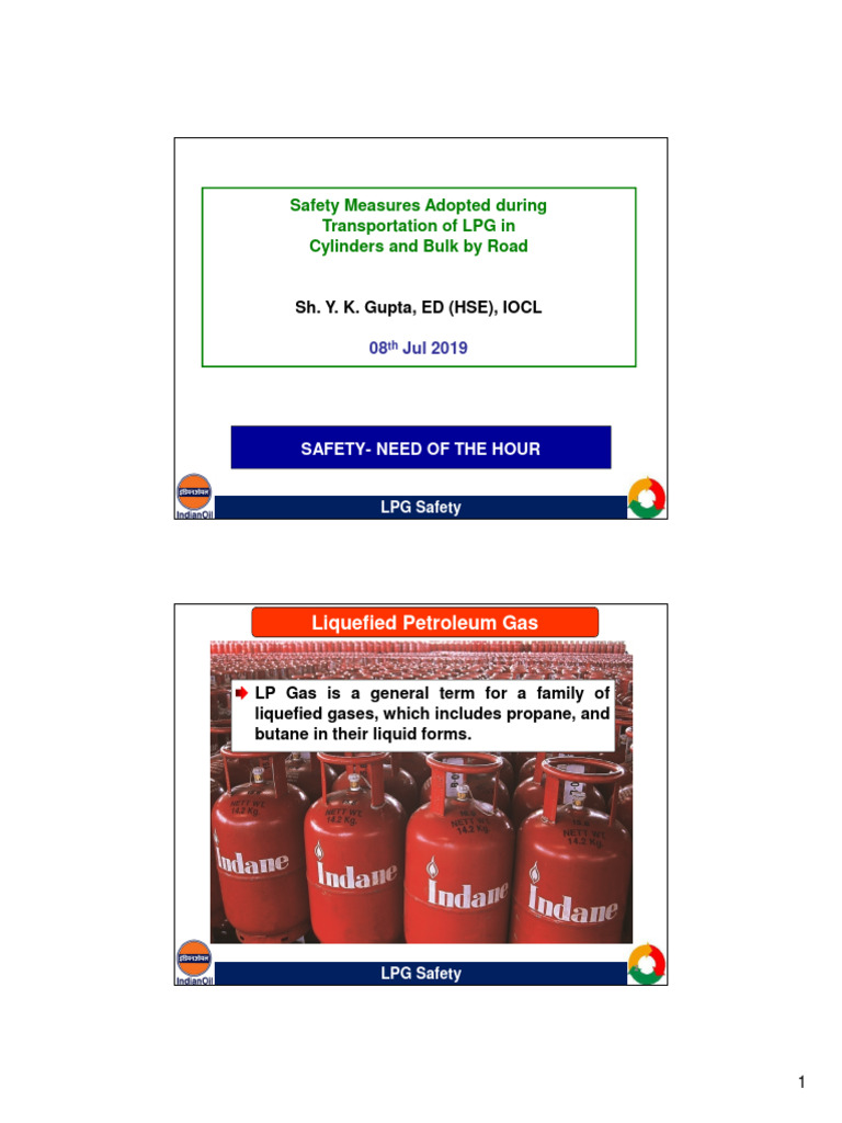LPG Transportation Safety Guidelines | PDF | Liquefied Petroleum Gas ...