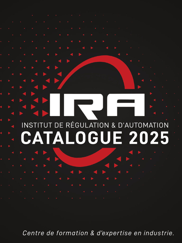 Catalogue de Formations IRA 2025 | PDF | Mesure de débit | Ingénierie ...