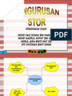 Pengurusan Stor