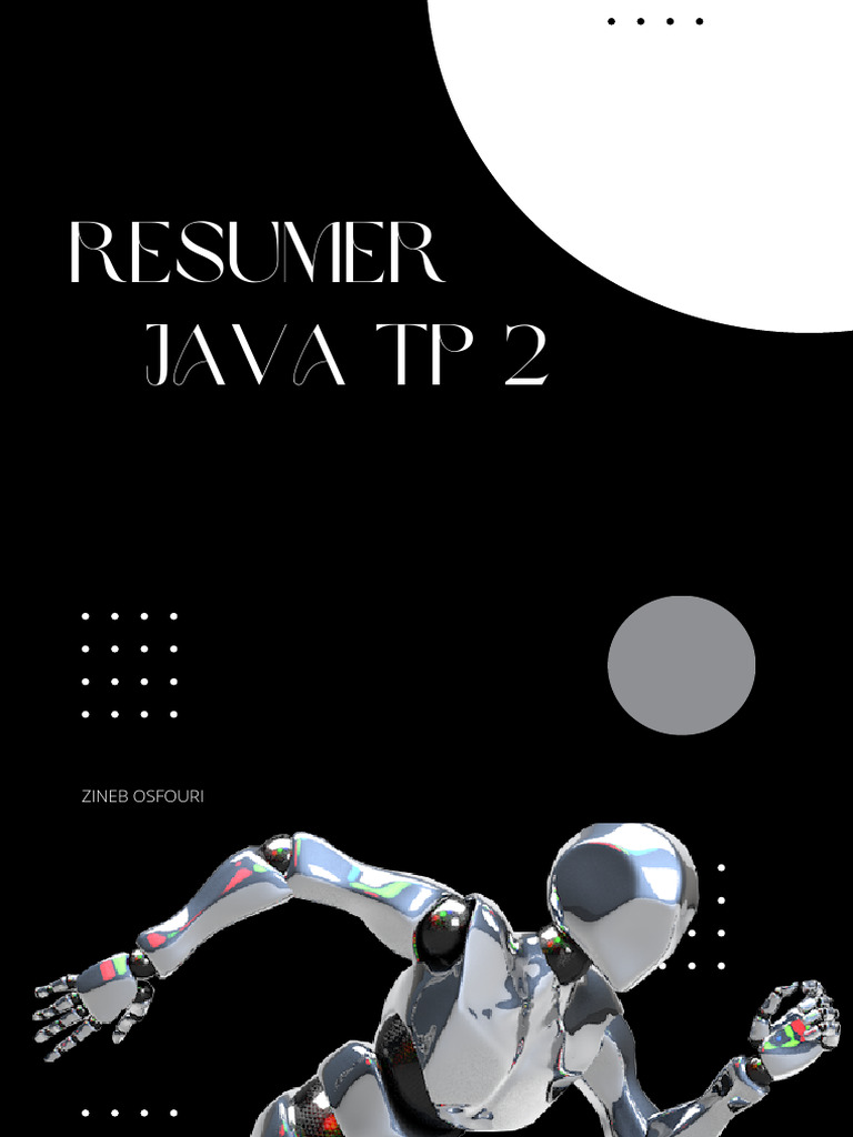 Résumé du Cours de Programmation Java | PDF | Classe (informatique ...
