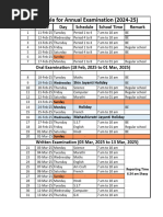 Brilliant Public School Term 2 Datesheet | PDF