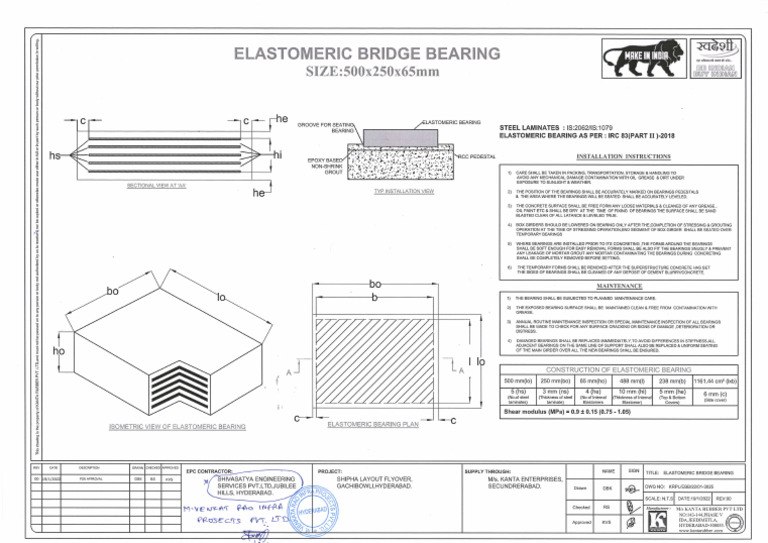 Bridge Bearing | PDF