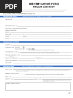 EU Financial Identification Form Guide | PDF | Signature | Written ...