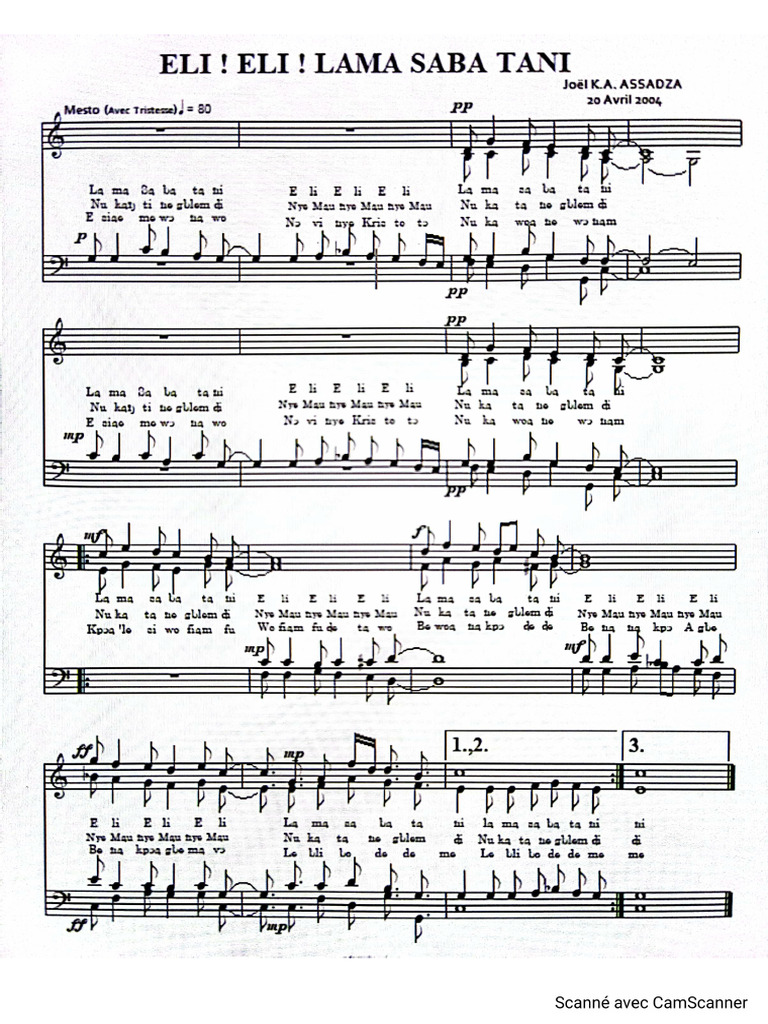 Eli, Eli | PDF