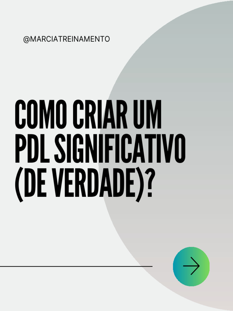 Criação de PDL Eficaz para Líderes | PDF