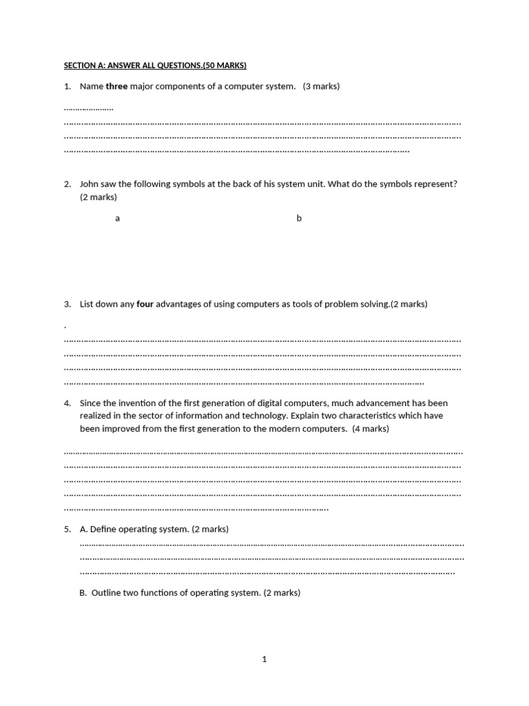 Computer Systems and Software Basics | PDF | Information Technology ...