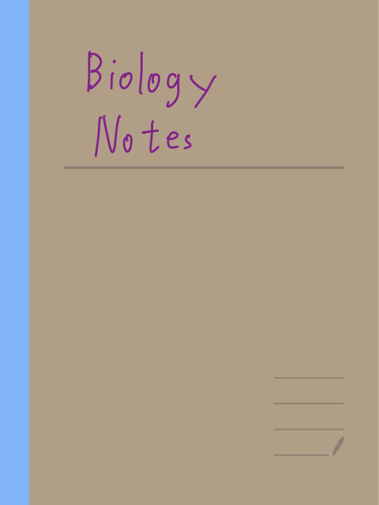 Biology Notes | PDF