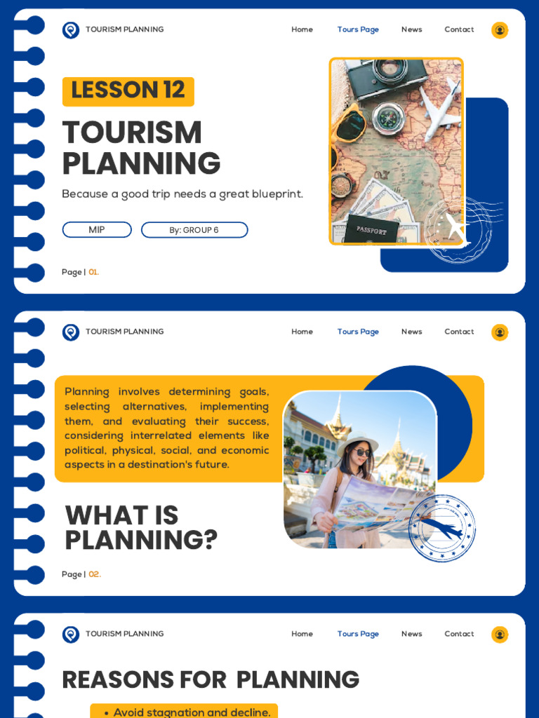 Mip - Tourism Planning PDF | PDF | Tourism | Infrastructure