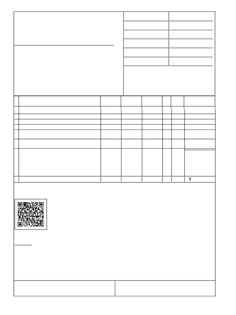 Bill of Supply for Educational Materials | PDF | Payments | Taxes