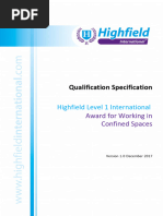 Highfield Core Manual Overview | PDF | Identity Document