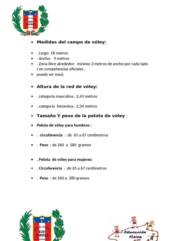 medidas-del-campo-de-v-ley-pdf