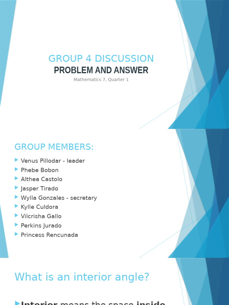 Group 4 Mathematics Pdf