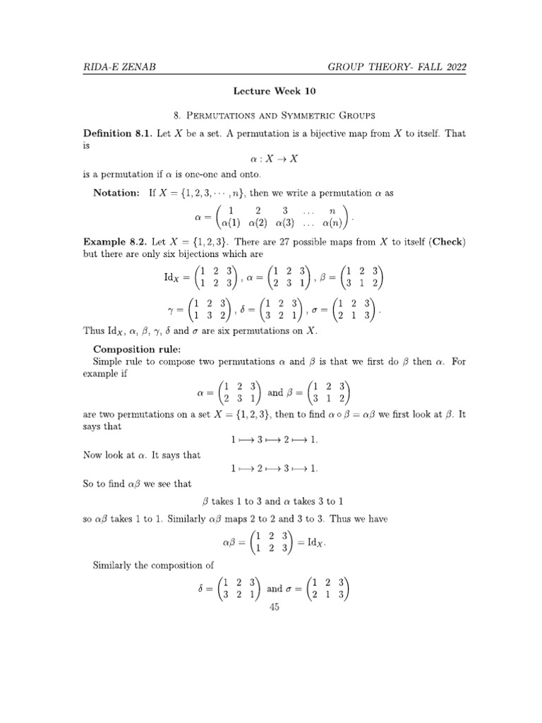 Lecture Week 10 | PDF