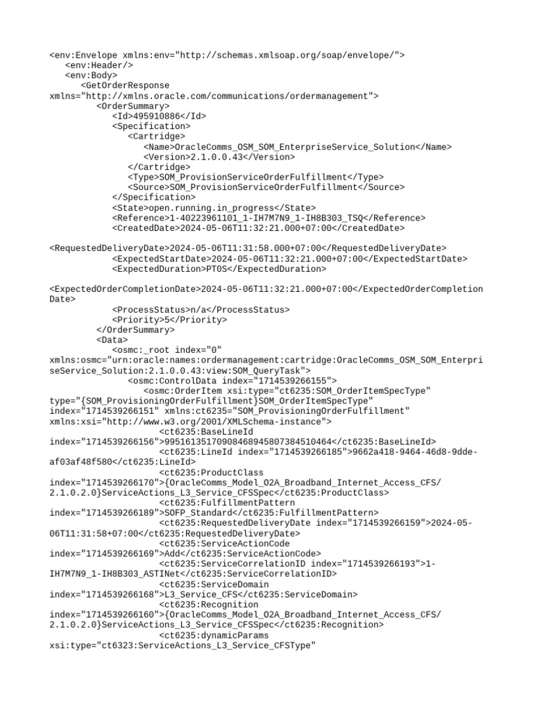 Oracle OSM Order Fulfillment Details | PDF | Computer Science ...