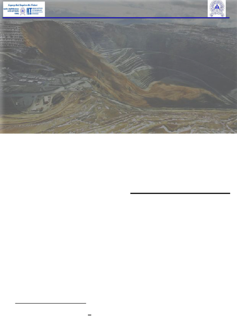 Open Pit Slope Analysis Course Overview | PDF | Mining | Soil Mechanics