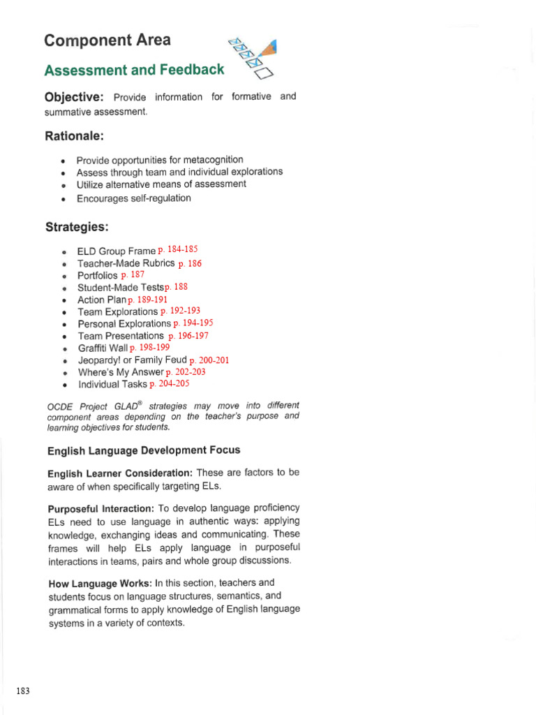 Effective Assessment Strategies for ELD | PDF | Educational Assessment ...