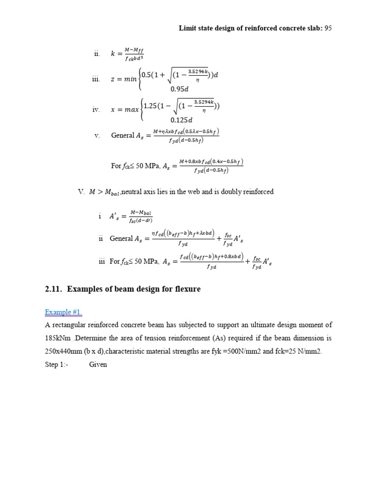 Reinforced-Concrete Beam Examples | PDF | Bending | Reinforced Concrete