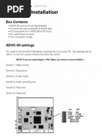 Download ADVC-50 User Manual by JefUK SN88897909 doc pdf