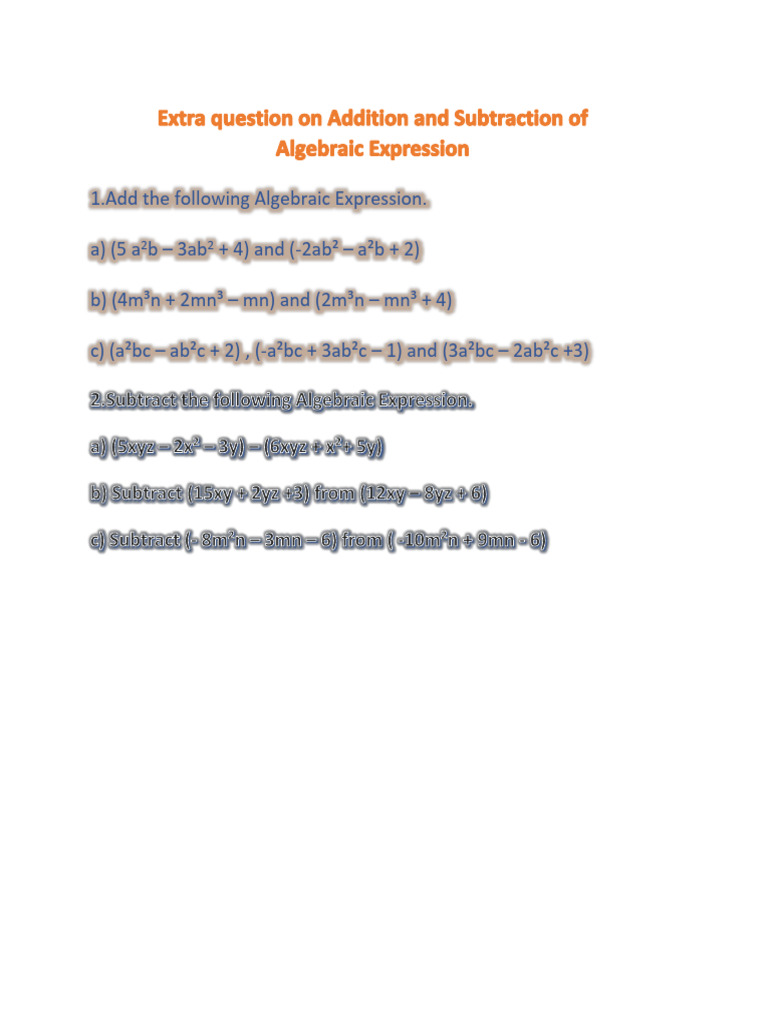Xtra Questions For Math Practice | PDF