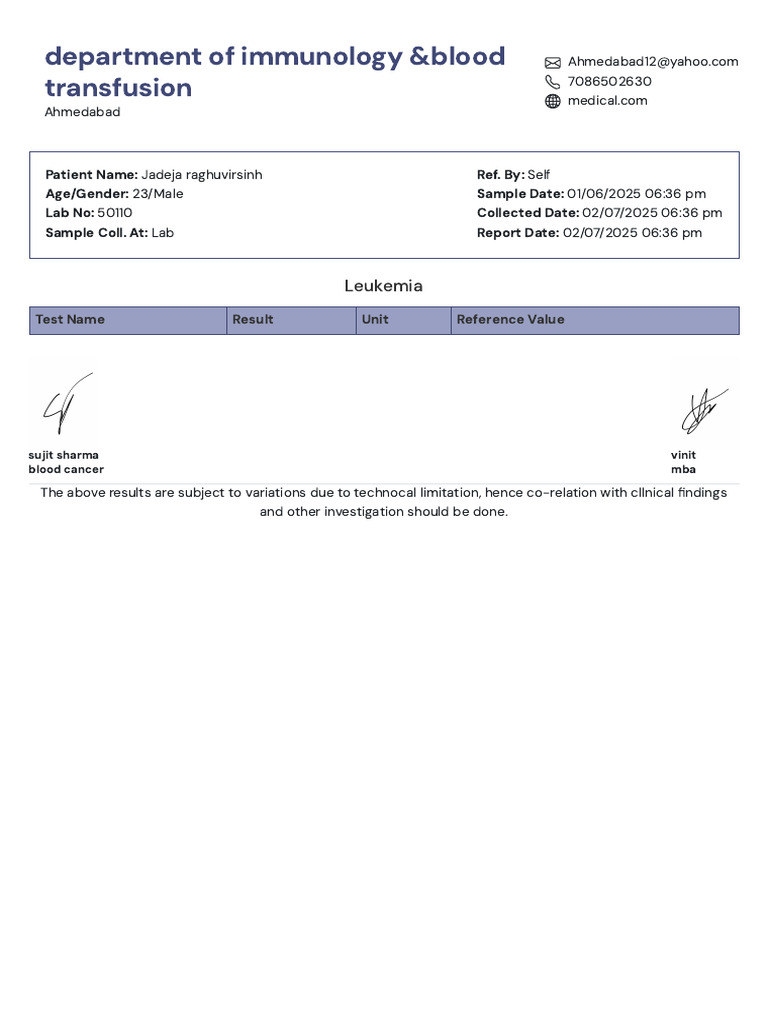 Leukemia | PDF