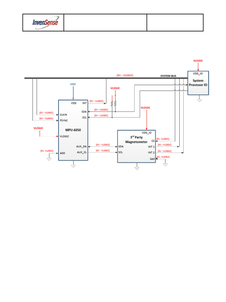 MPU-6000/6050 Logic Levels Guide | PDF | Electronic Design | Electrical ...