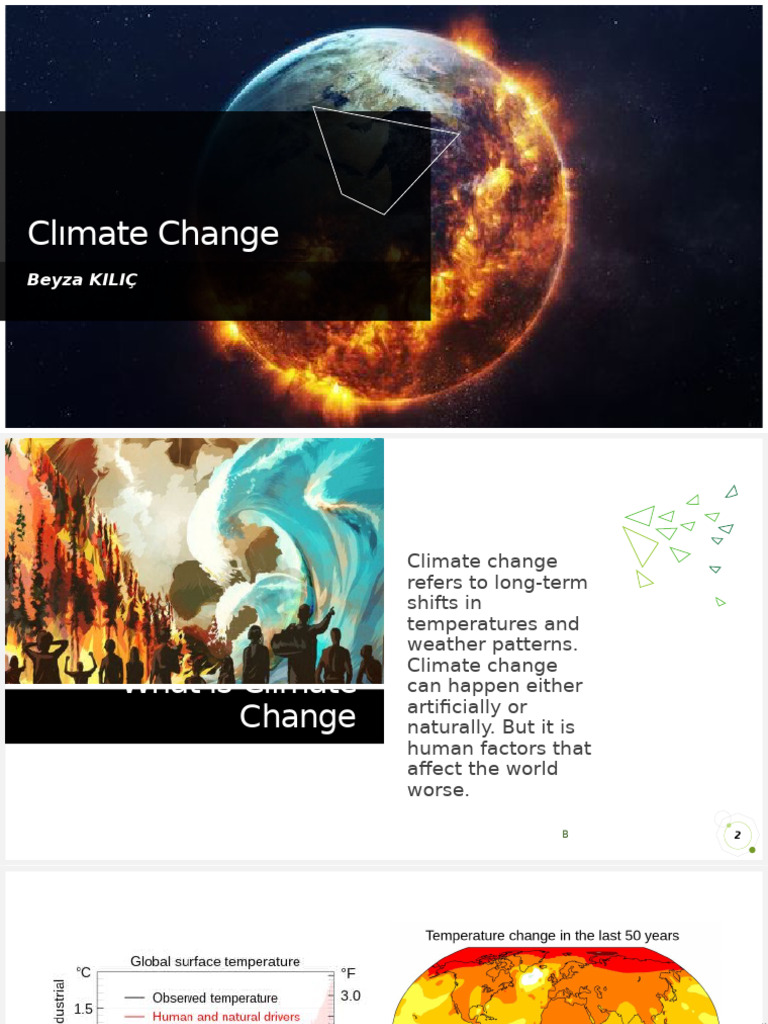 Understanding Climate Change Effects | PDF | Climate Change | Earth ...