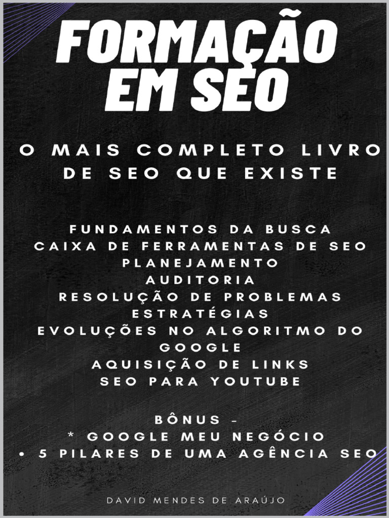 Guia Completo de Formação em SEO | PDF | SEO | E-commerce