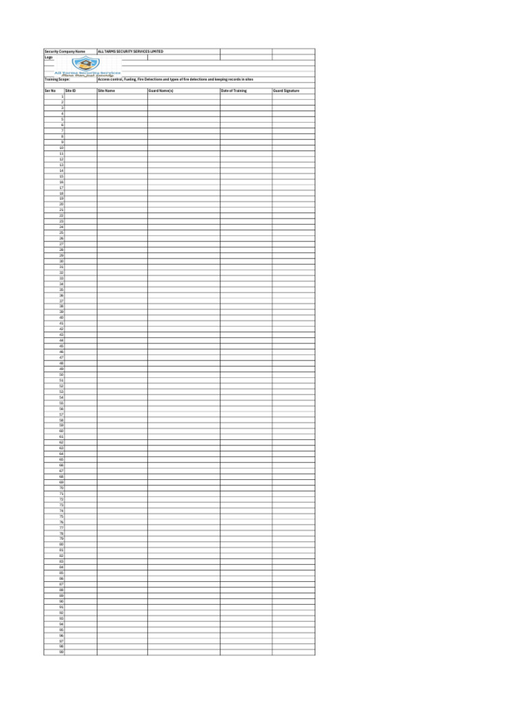 guard-training-record-form-pdf