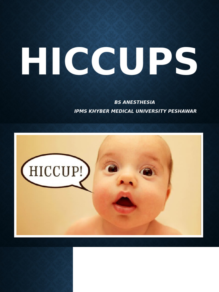 Hiccups | PDF